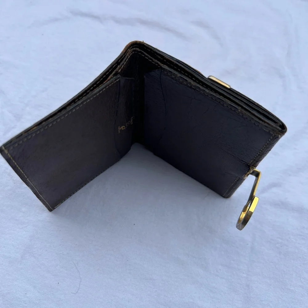 Vintage Italian Leather Bag “Freschi” Stamp – Genuine Leather –